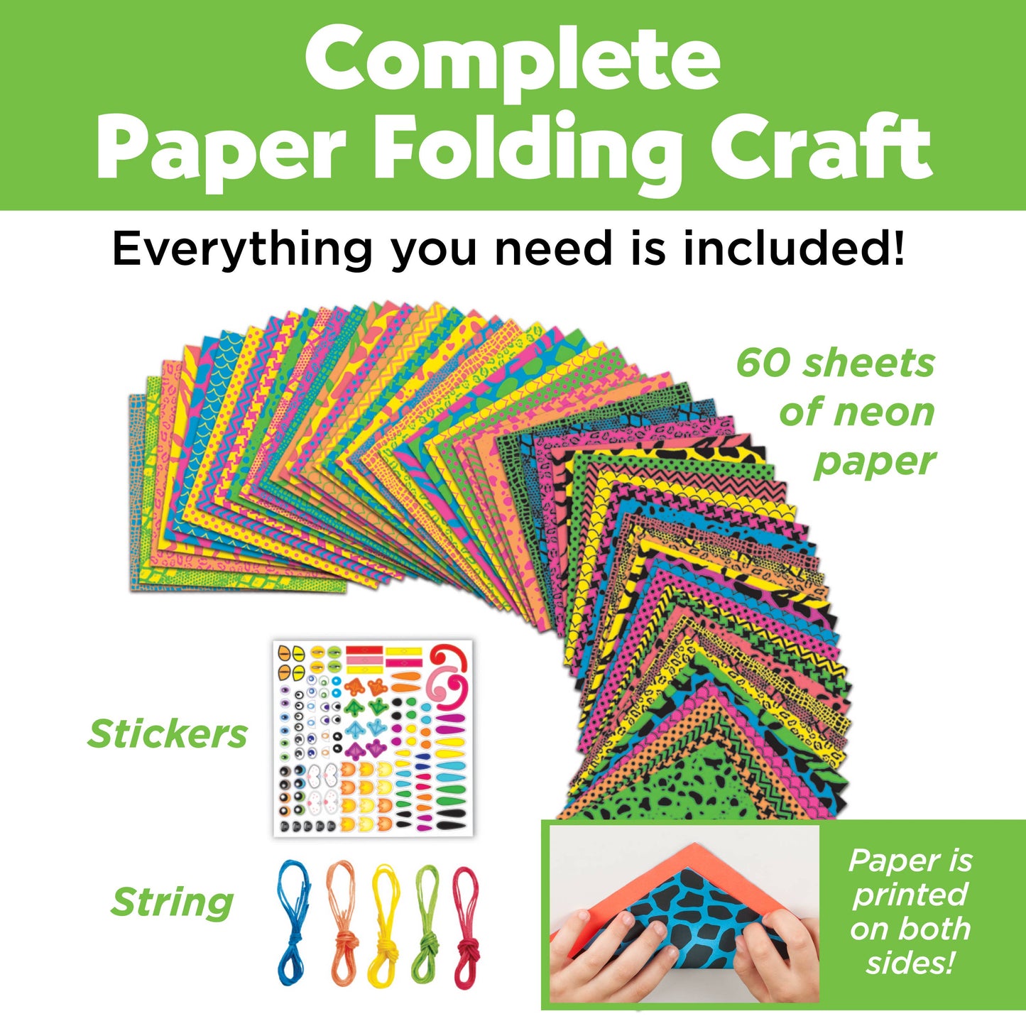 Origami Paper - Diy Craft Kit