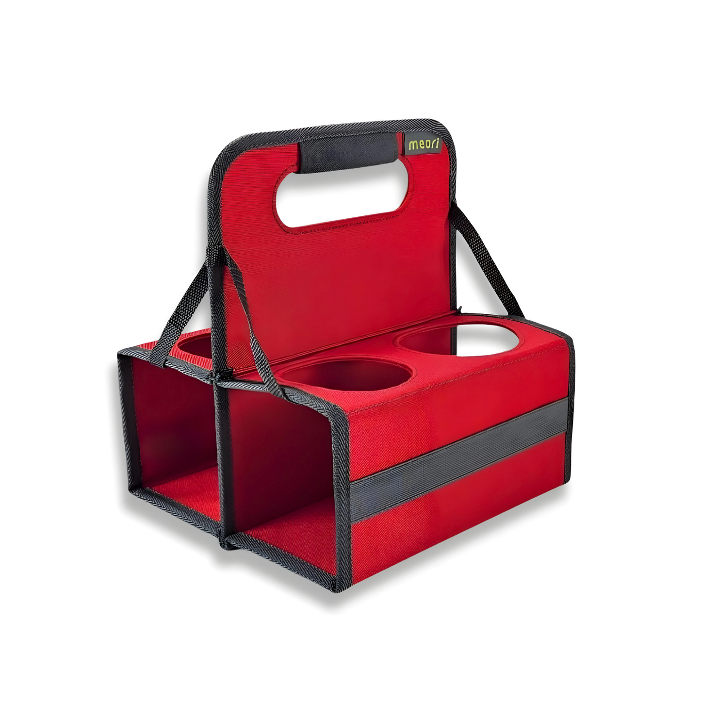 4 Cup Collapsible Reusable Drink Carrier - Marine Blue