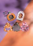 Halloween Glitzy Gems Sticker Earrings