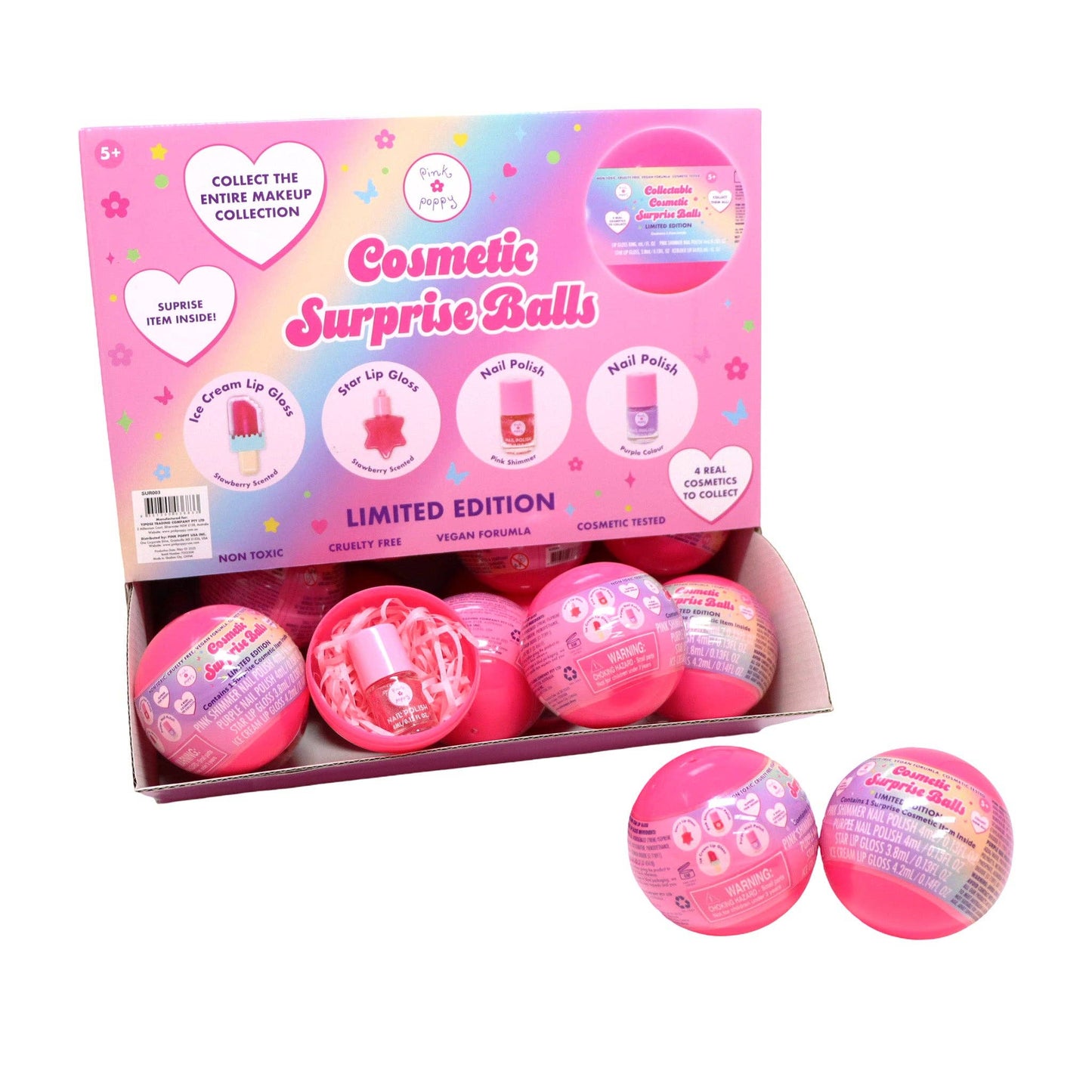 Pink Poppy Cosmetic Surprise Ball