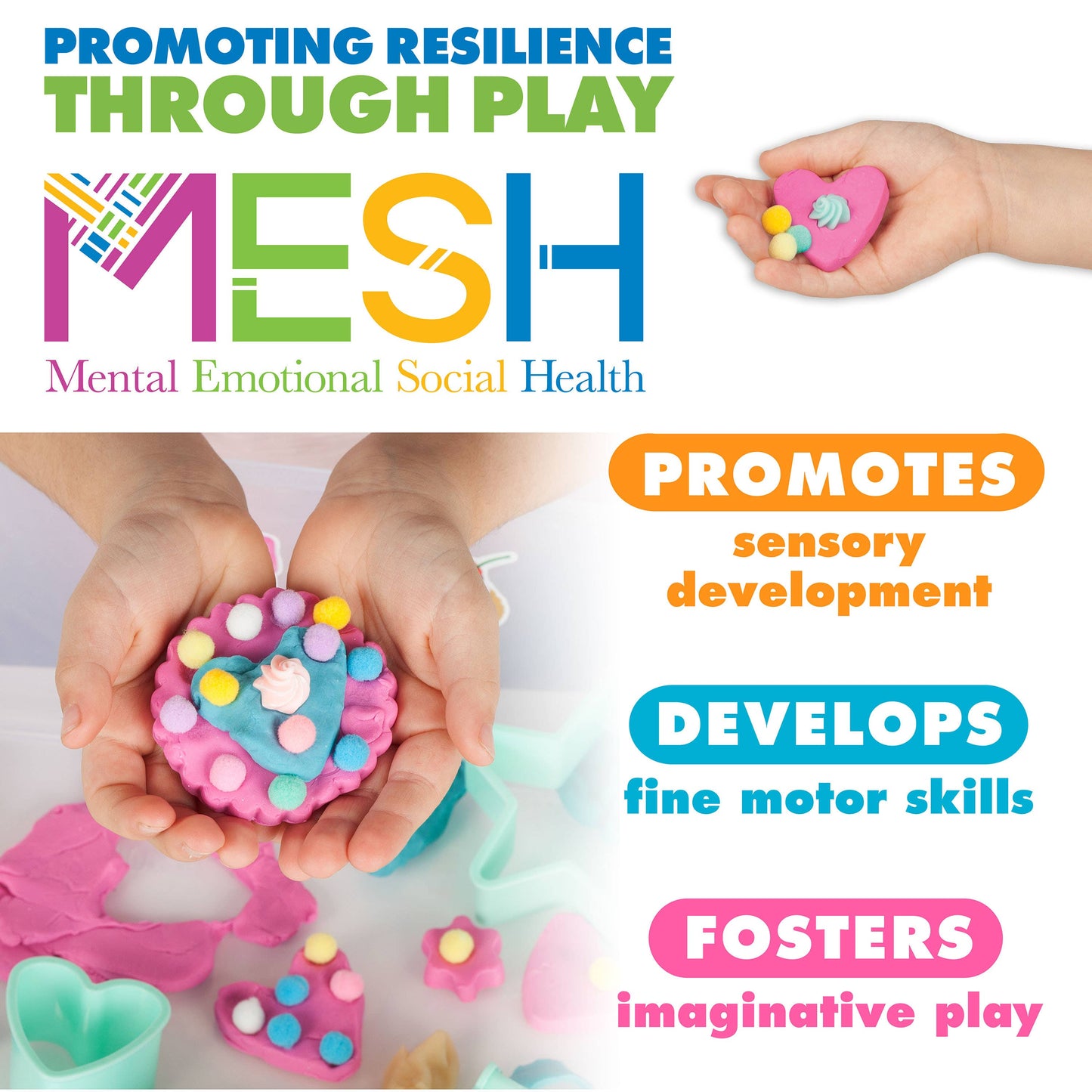 Faber-Castell / Creativity for Kids - Sensory Bin Bake Shop Activity Bin for Kids