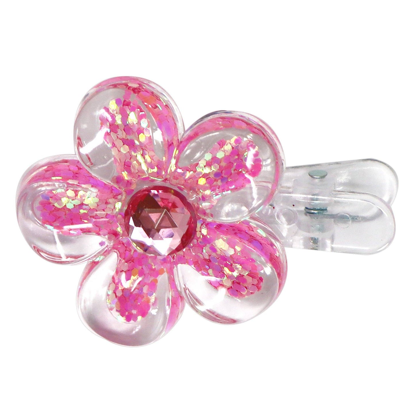 Daisy Sparkle Hair Clips