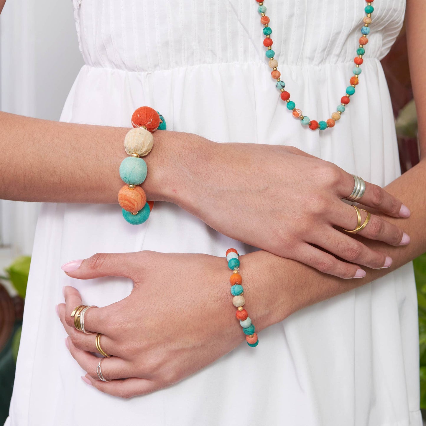 Kantha Capri Bold Bracelet