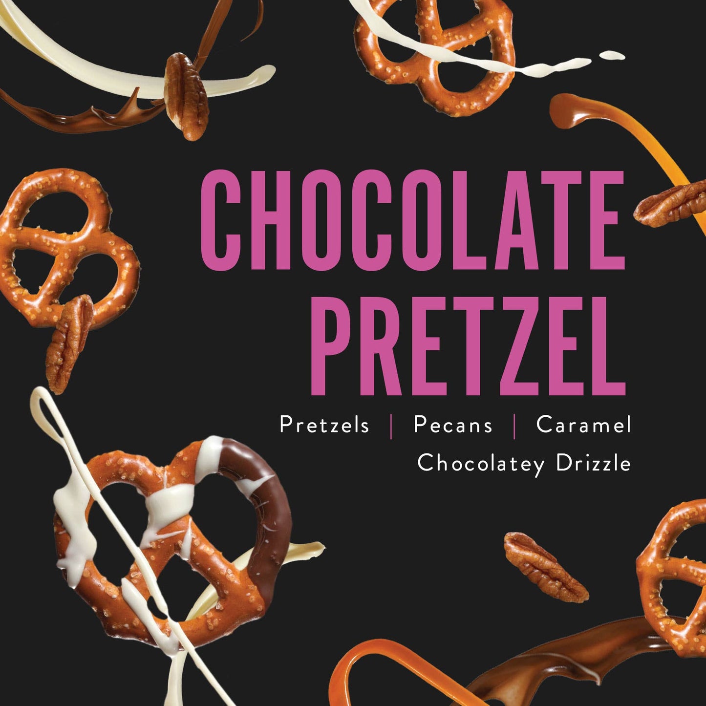 Funky Chunky - Chocolate Pretzel | Chocolate Pretzels | 5-ounce Bags
