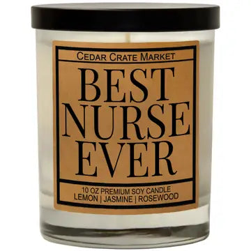 Best Nurse Ever Soy Candle