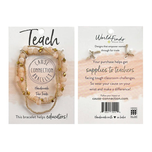 WorldFinds - Teach • Cause Bracelet