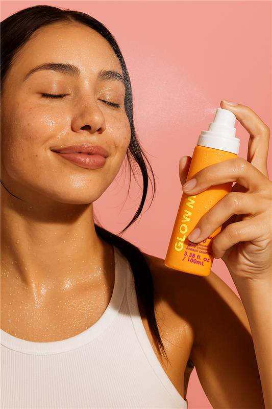 Glow Mood - Peach and Mint Hydrating Body Mist