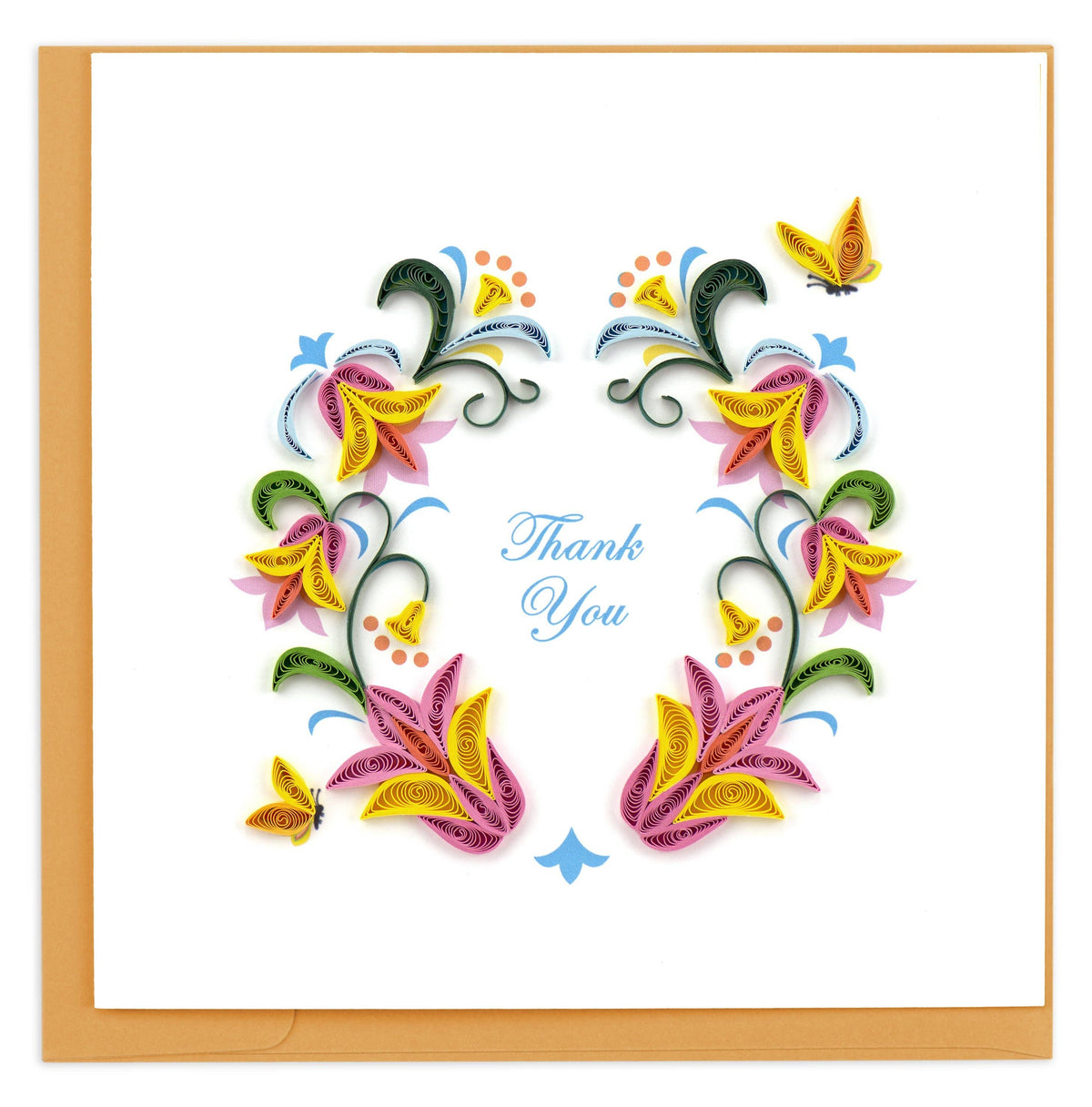 Thank You Flower Wreath