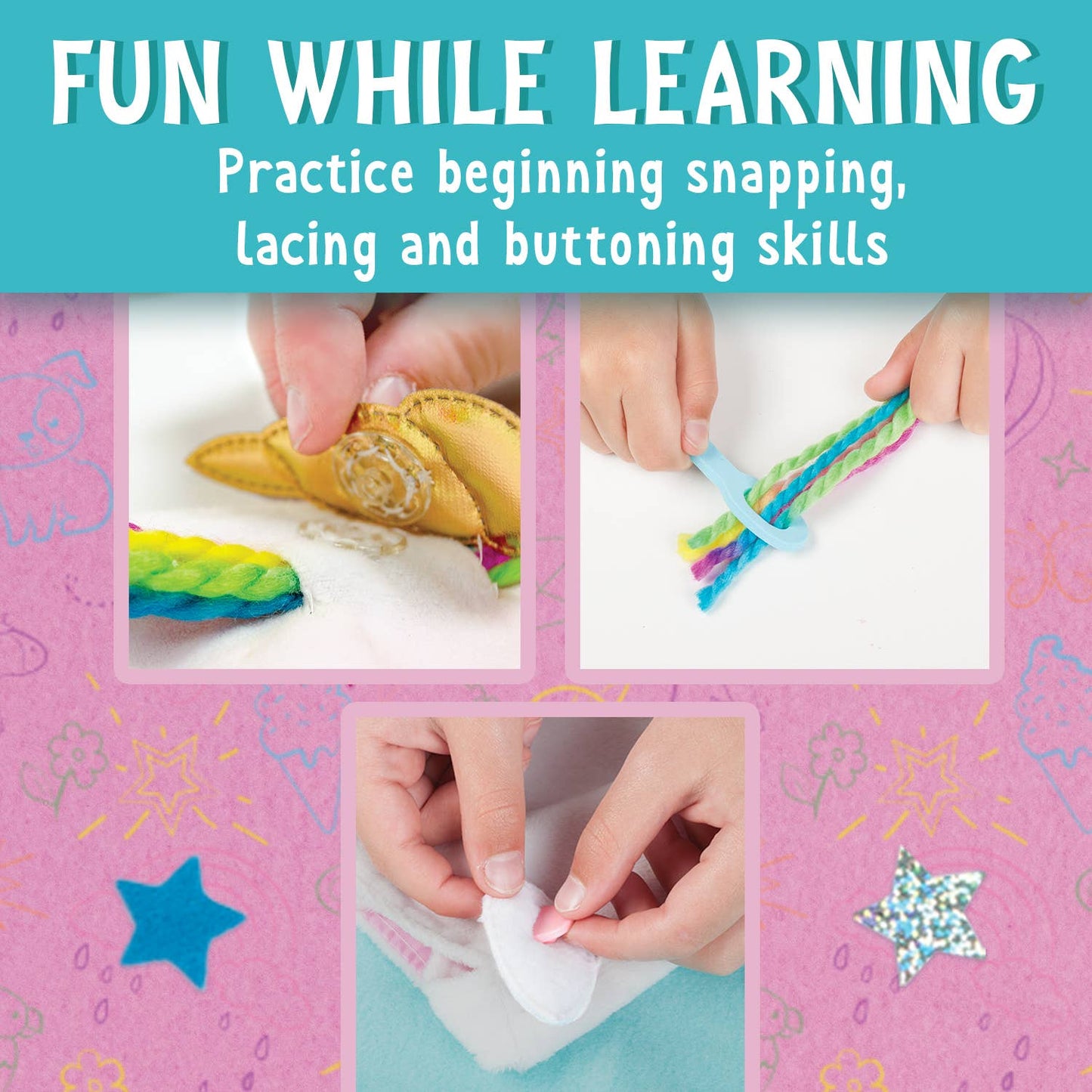 Make A No-Sew Unicorn Purse DIY Craft Kit