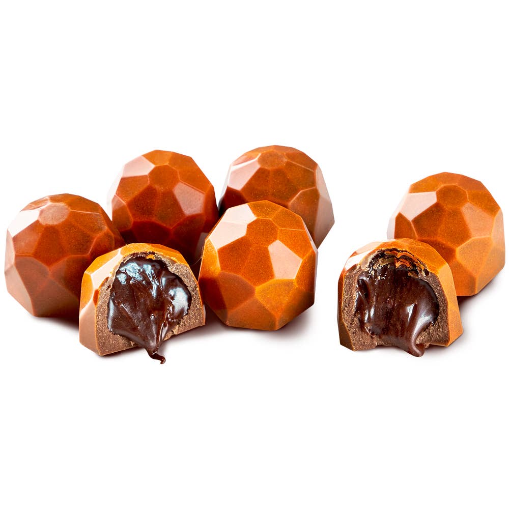 7pc Milk Chocolate Pumpkin Pie Truffles
