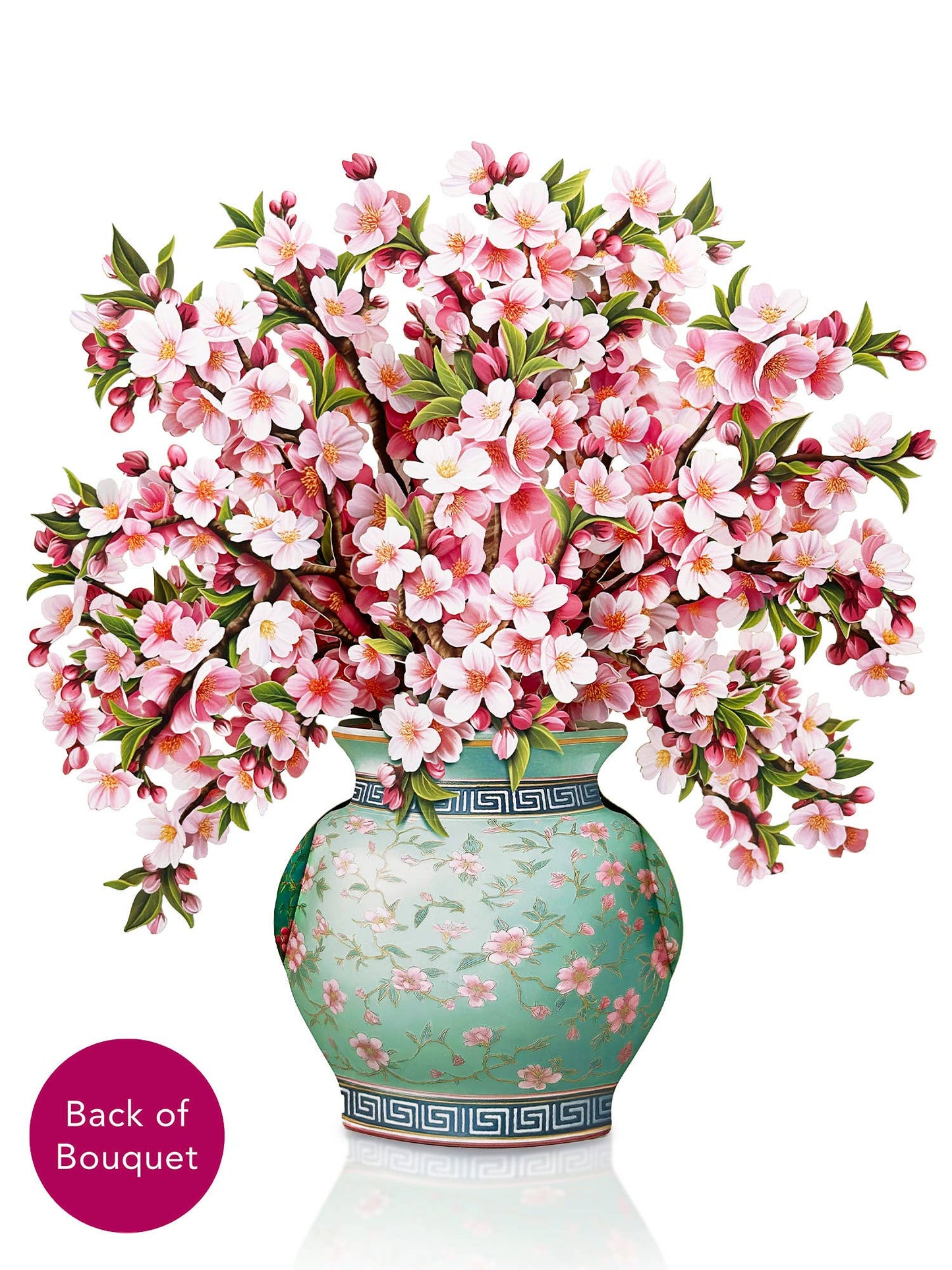 FreshCut Paper LLC - Japanese Cherry Blossoms (8 Pop-up Greeting Cards)