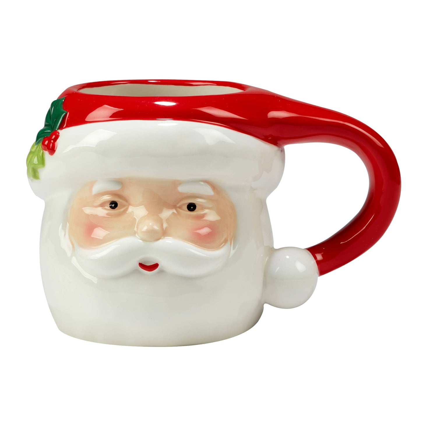 Holiday Magic Christmas Santa 3-D Mug 20oz