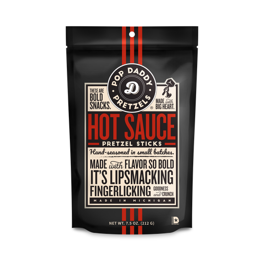 Seasoned Pretzels - 7.5oz - Hot Sauce