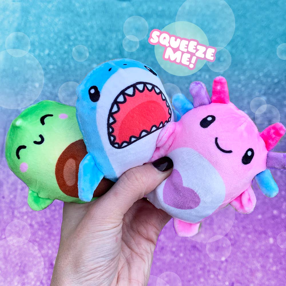 Top Trenz Inc - Bubble Stuffed Squishy Friends Original Plush Wrapped Fidget