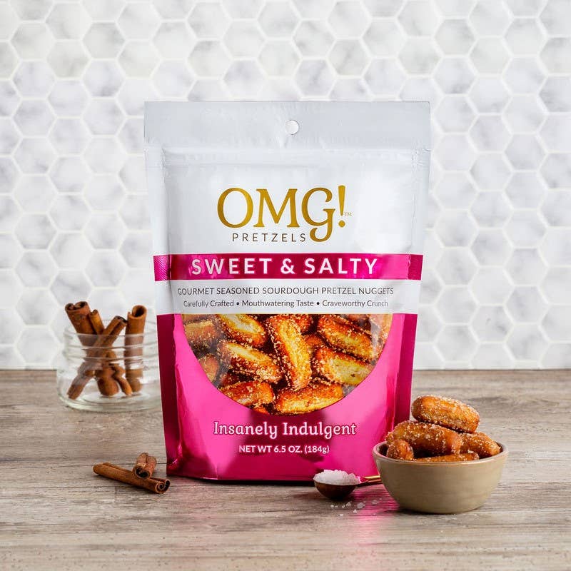 Sweet & Salty Seasoned Sourdough Pretzel Nuggets 8oz