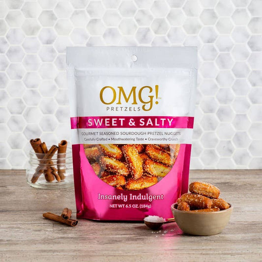 Sweet & Salty Seasoned Sourdough Pretzel Nuggets 8oz