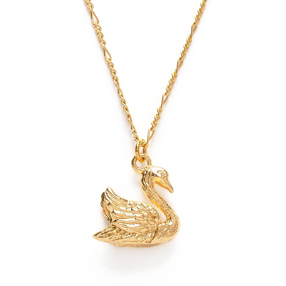 Amano Studio - Mother Swan Charm Necklace
