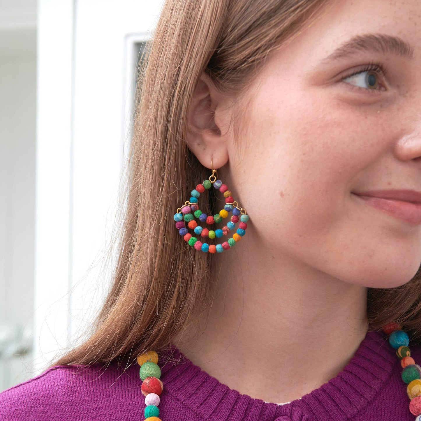 Kantha Cressida Earrings