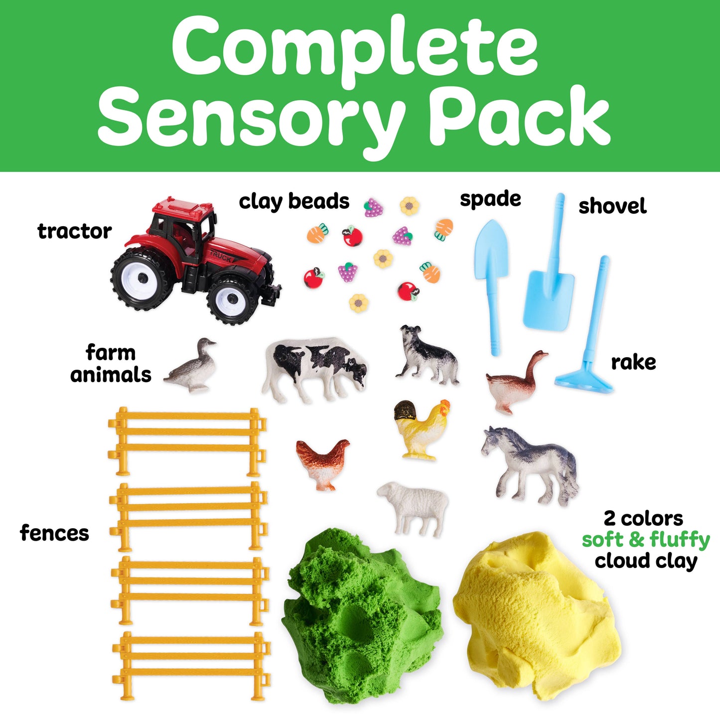 Sensory Pack Farm On the Go Sensory Play Set