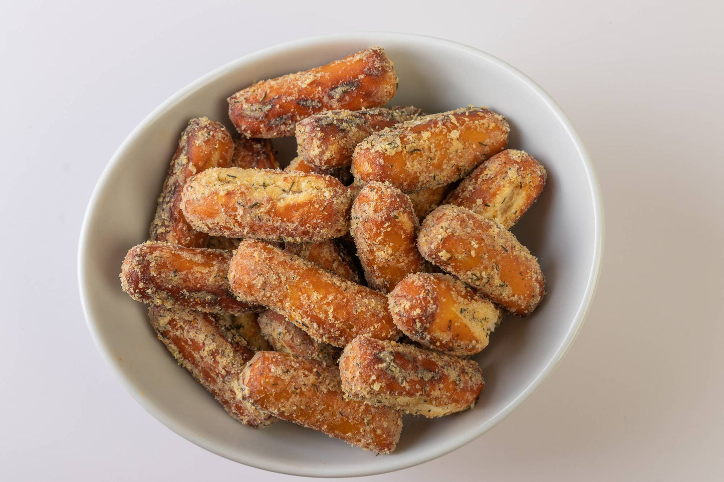 Garlic Flavored Seasoned Pretzel Nuggets 8oz