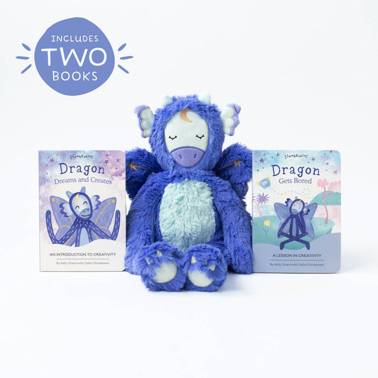 DRAGON KIN + LESSON BOOK - DRAGON GETS BORED: A LESSON IN CREATIVITY