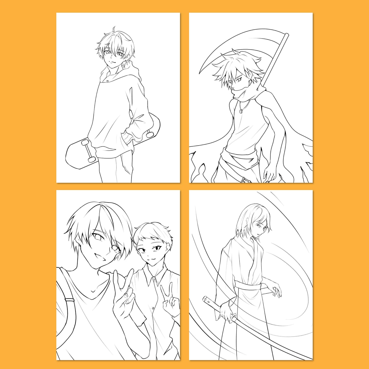 Anime Drawing - Shonen Edition