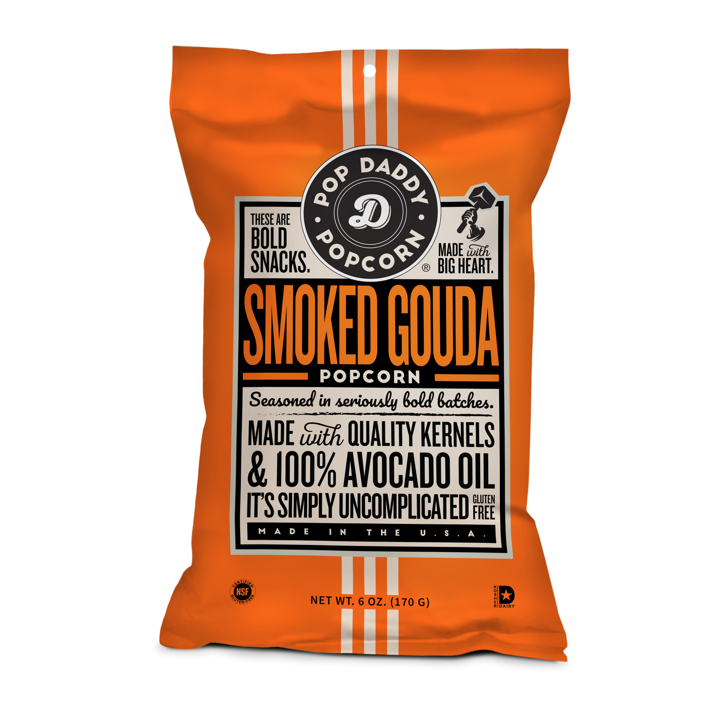 Flavored Popcorn - 6oz - Smoked Gouda