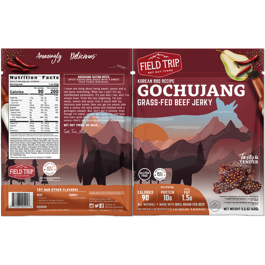 Gochujang Korean Style Bbq Beef Jerky (2.2oz)