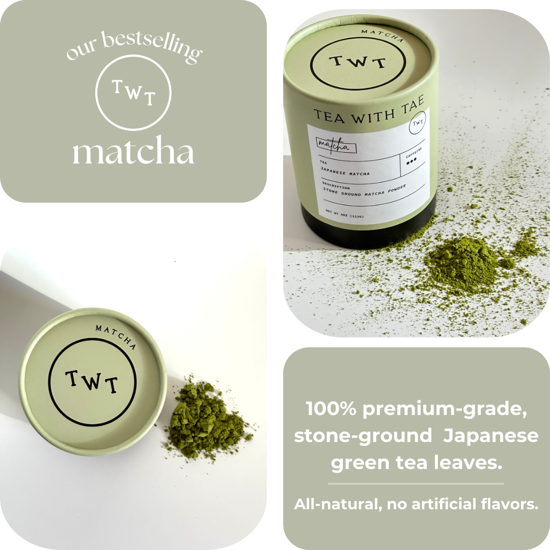 Premium Japanese Matcha Green Tea Powder Large Tube (4oz)