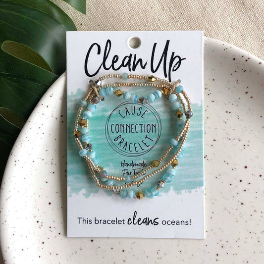 Clean Up • Cause Bracelet-WorldFinds