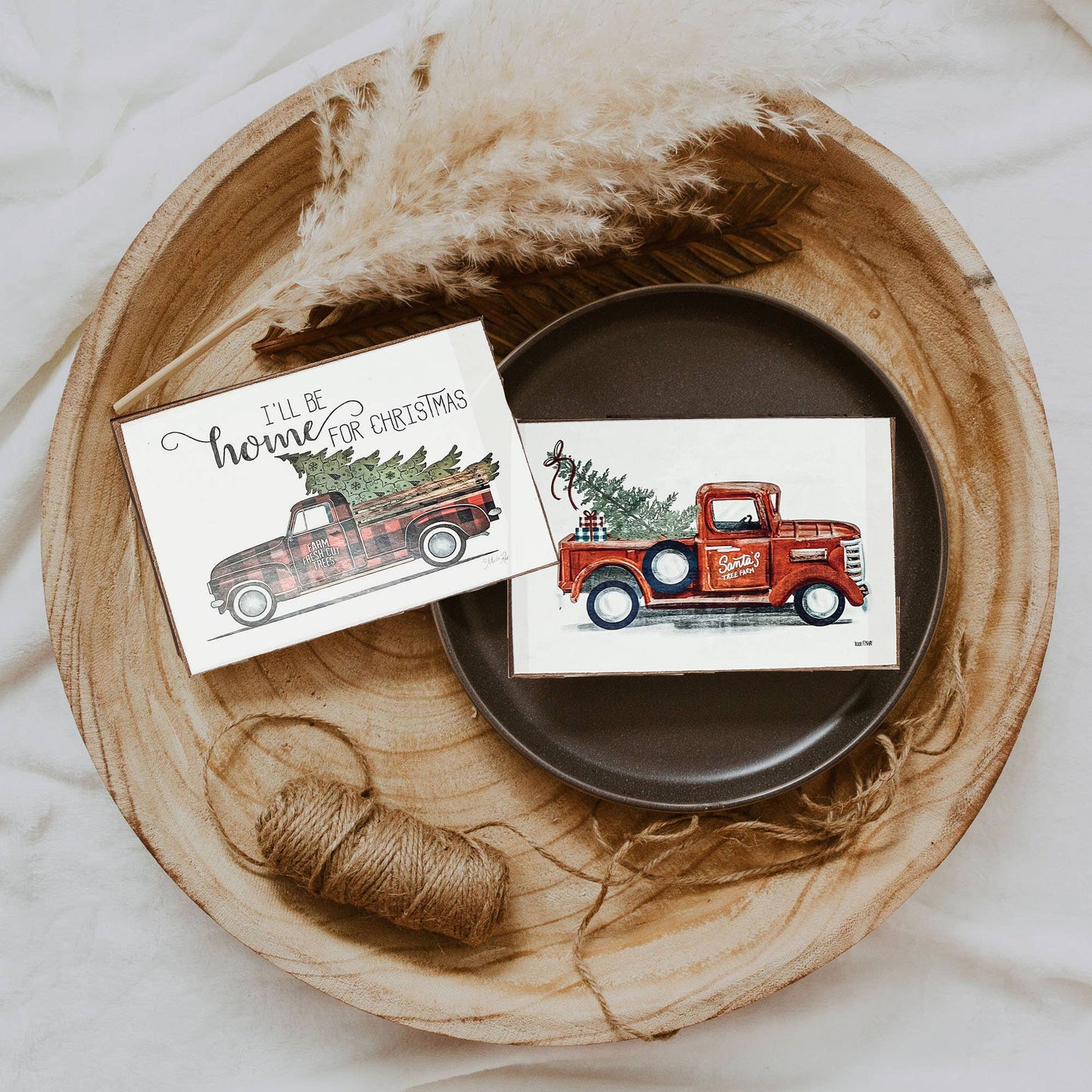 Gia Roma - Have Yourself a Merry Little Christmas, Wooden Holiday Signs