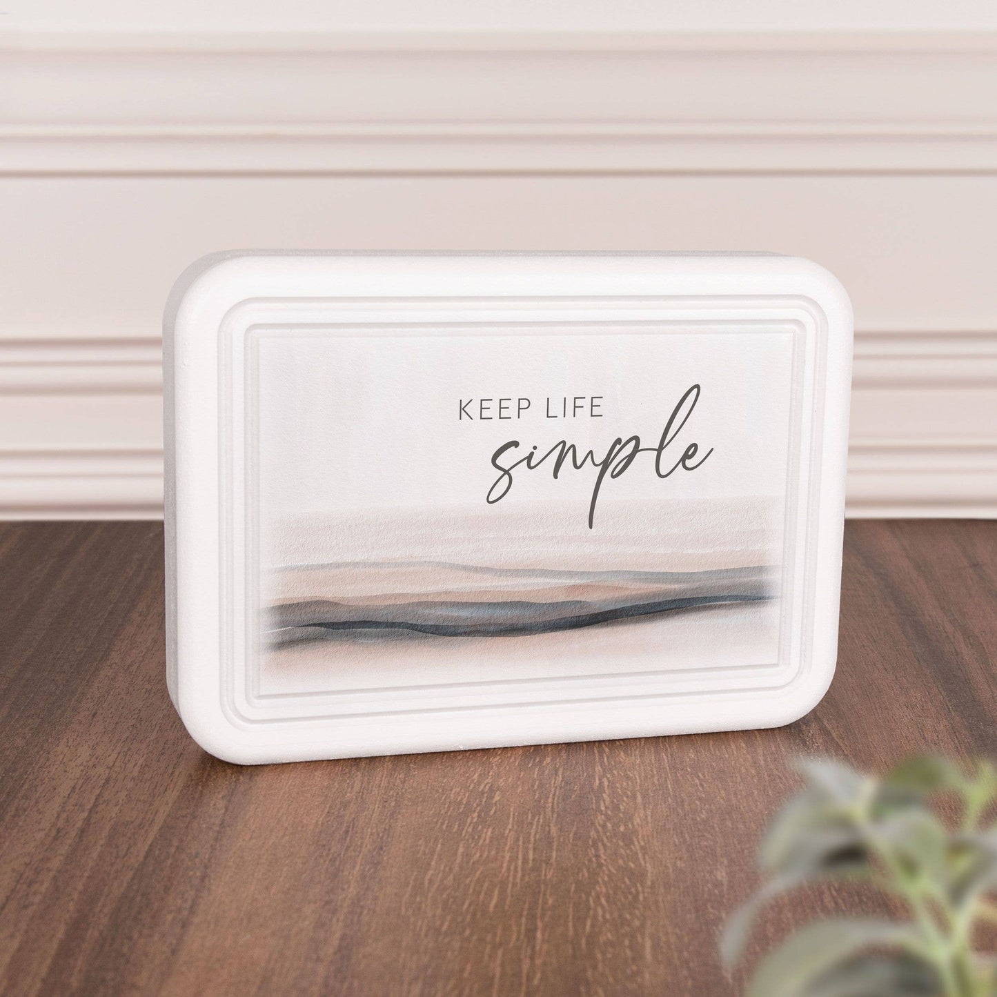 P. Graham Dunn - Keep Life Simple Ornate Tabletop Décor