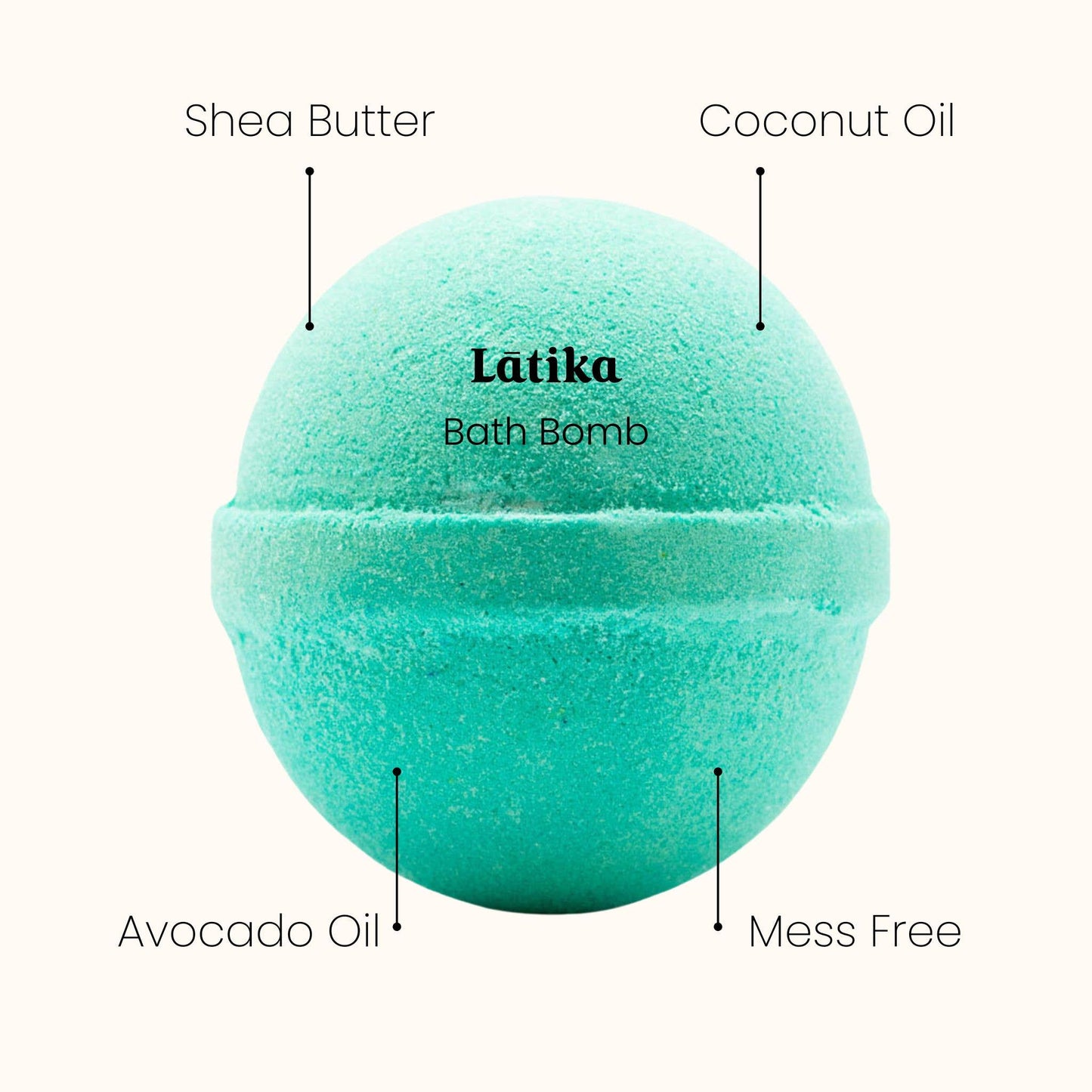 Latika Beauty - Nutcracker 🍭 Bath Bomb