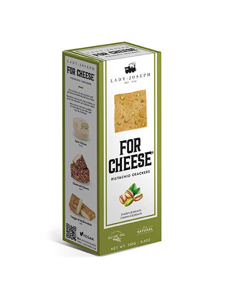 Pistachio and Olive Oil Crackers Vegan For Cheese