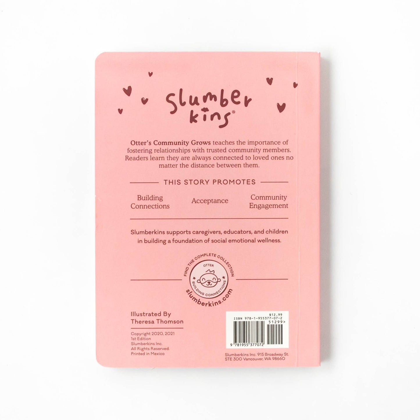 OTTER KIN + LESSON BOOK - OTTER'S COMMUNITY GROWS: A LESSON IN BUILDING CONNECTION