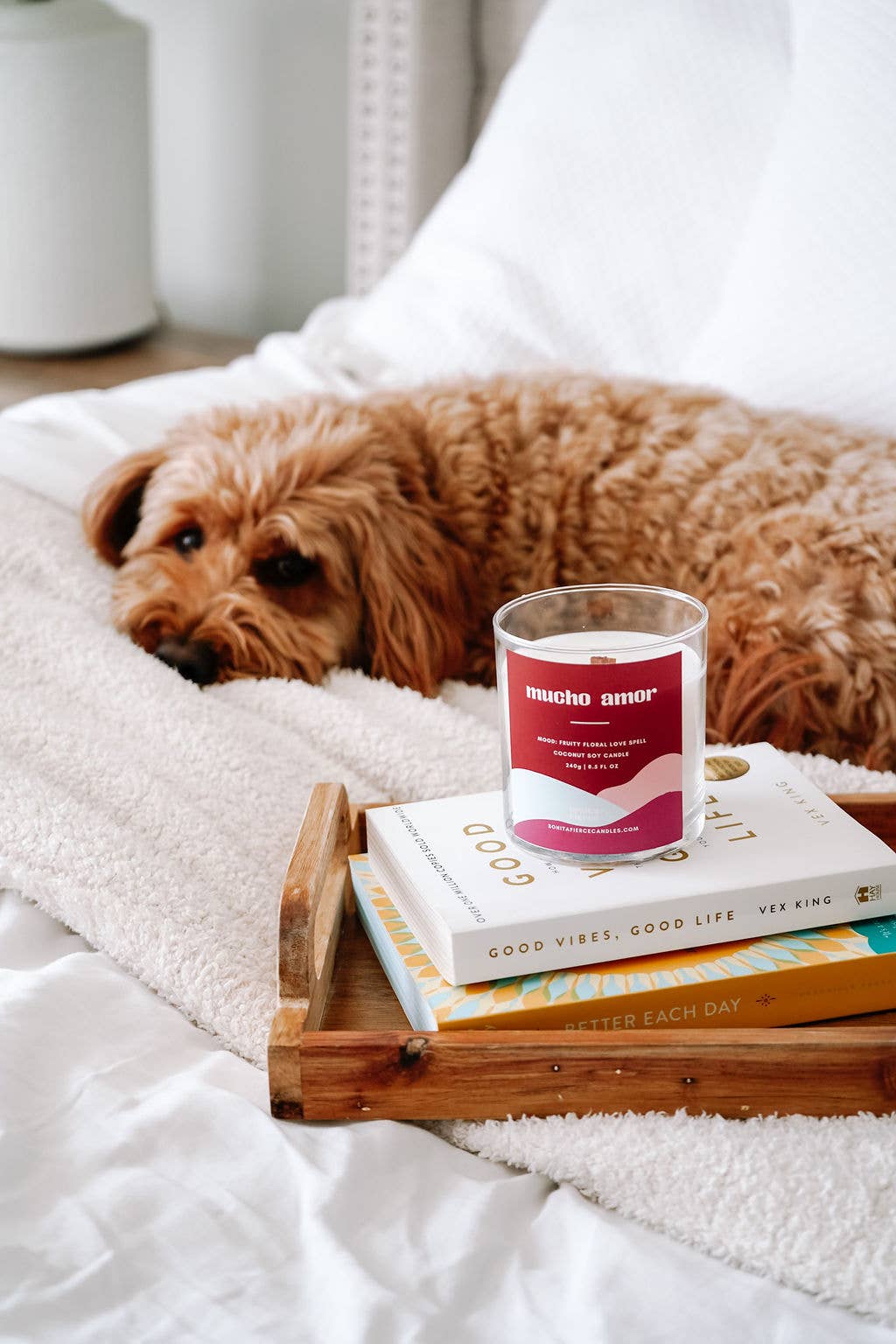 Bonita Fierce Candles - Mucho Amor Candle: 8.5 oz