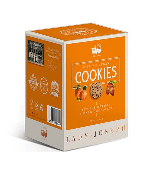 Cookies with Seville Orange & Dark Chocolate