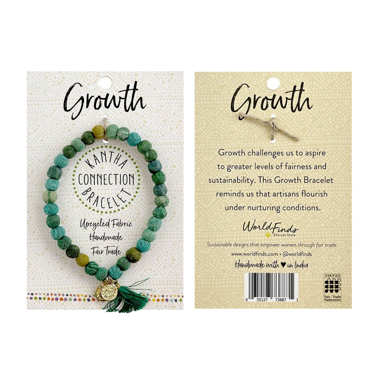 Kantha Connection Bracelet-Growth