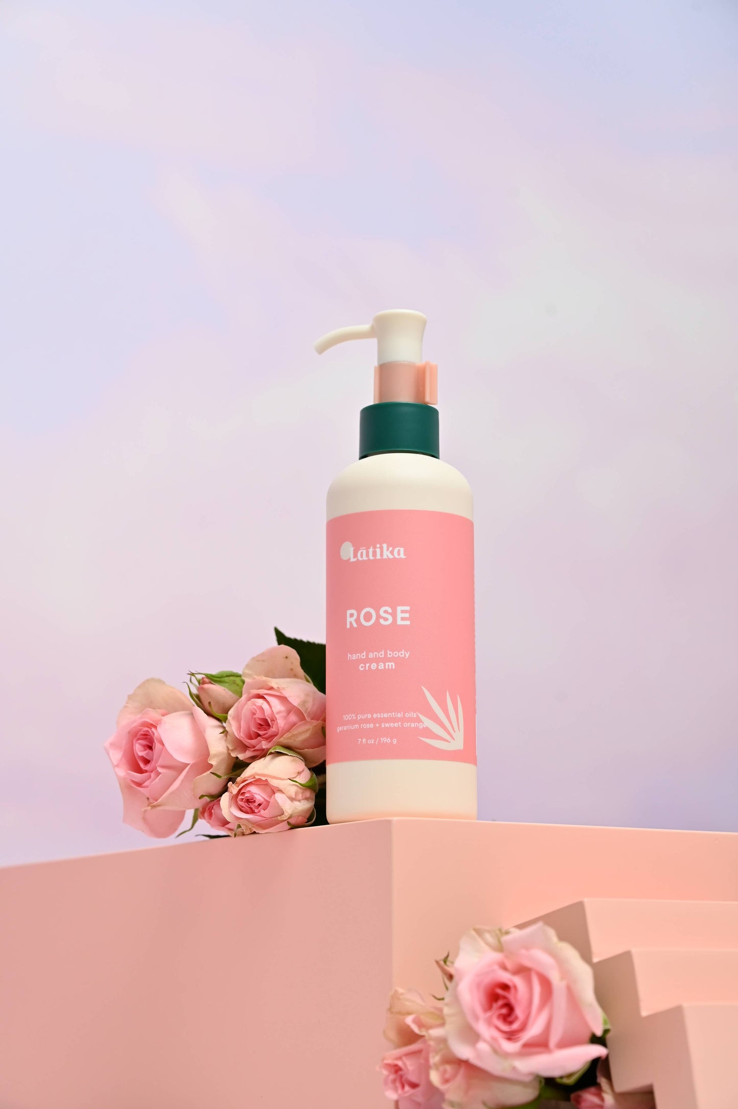 Latika Beauty - Pink Holiday💗 Wildflower - Essential Oils Hand - Body Cream