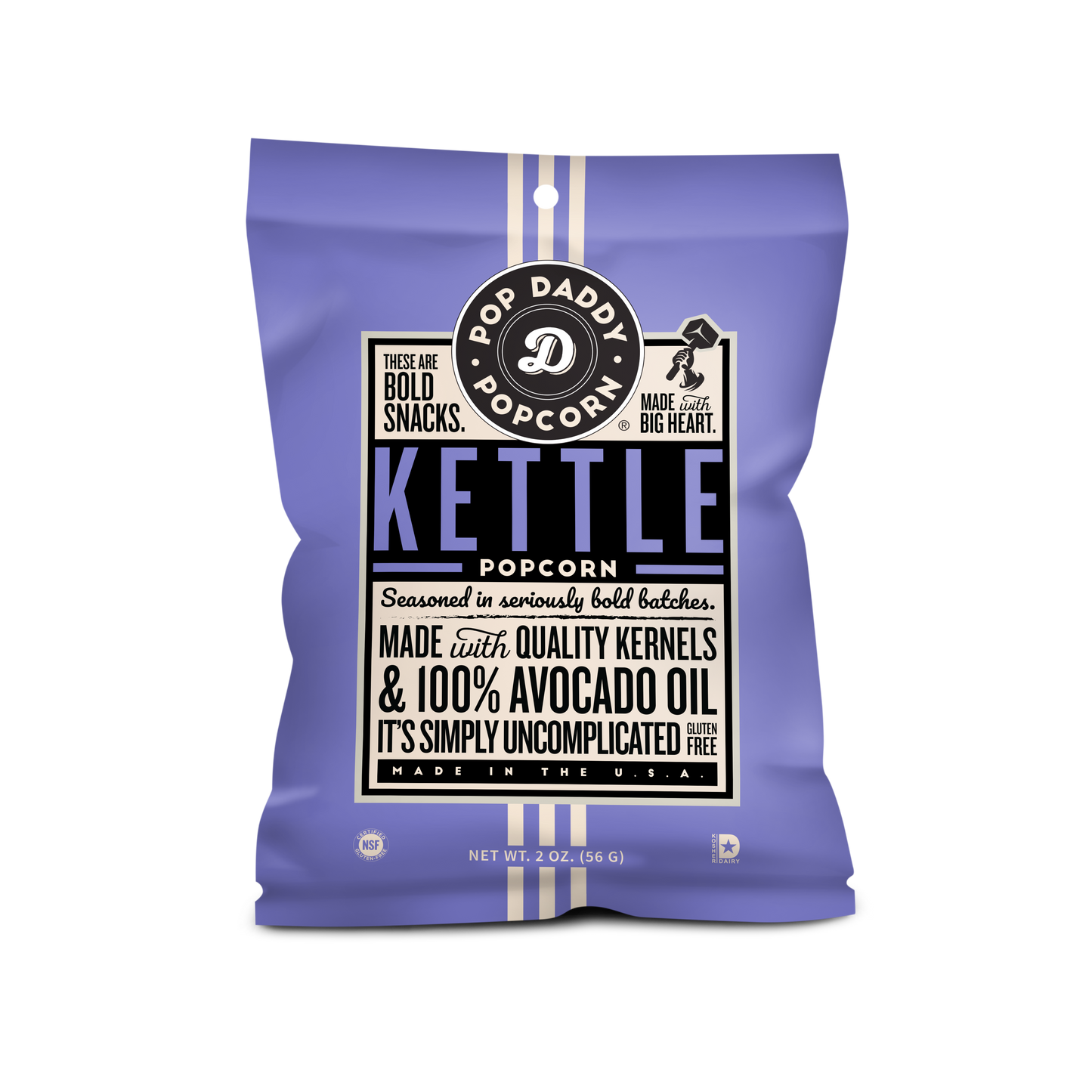 Flavored Popcorn - 2oz - Kettle Corn