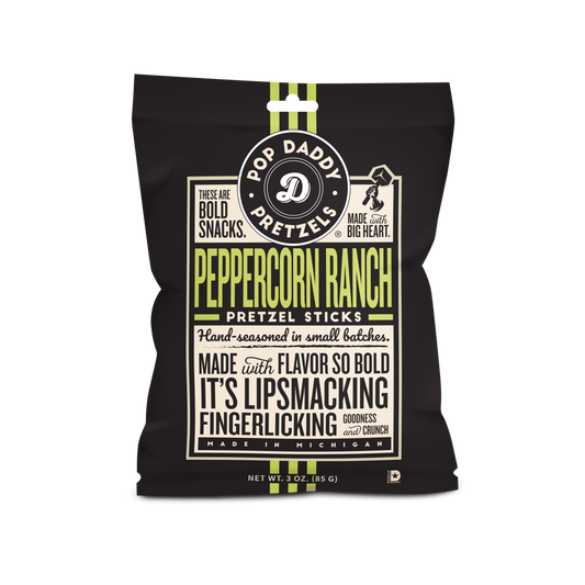 Seasoned Pretzels - 3oz - Peppercorn Ranch
