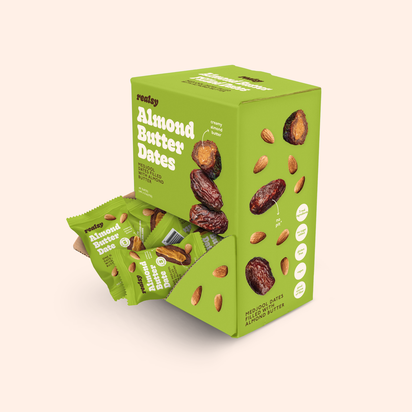Almond Butter Dates