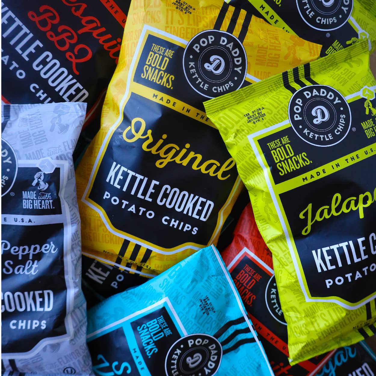 Kettle Cooked Potato Chips - 5oz - Jalapeno