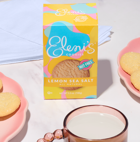 Eleni's Cookies - Lemon Sea Salt Rectangle box