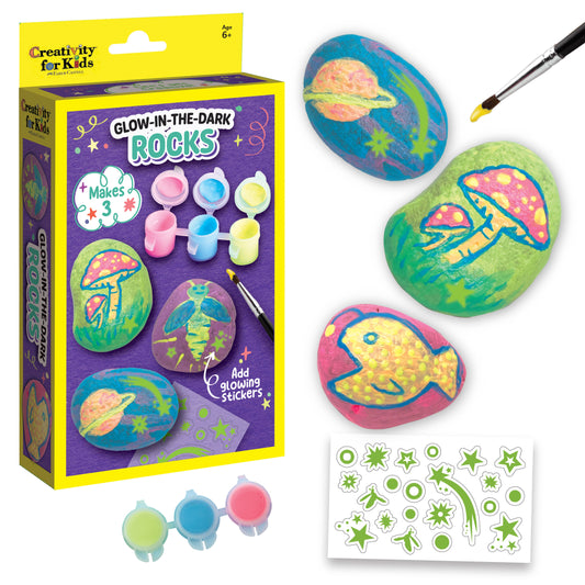 Glow in the Dark Rock Painting Kit