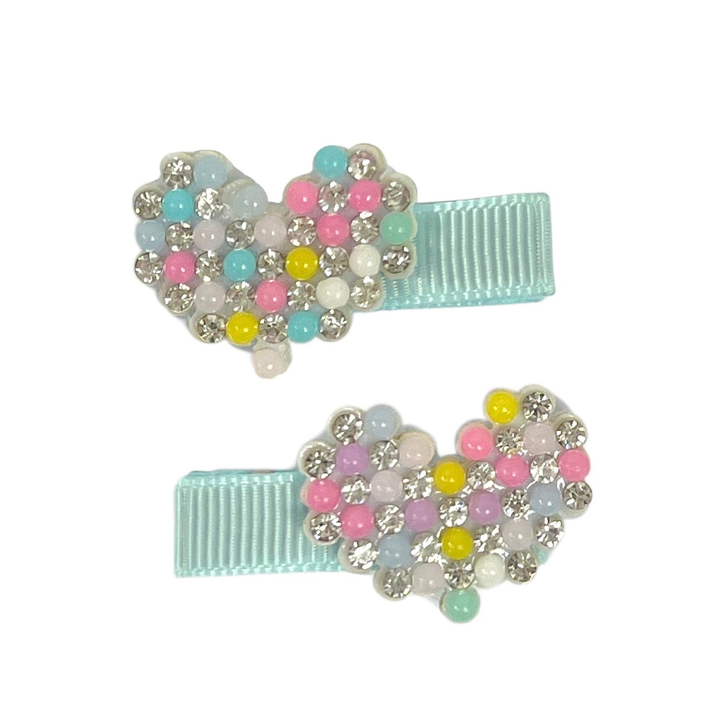 Pink Poppy USA - Pearl Rhinestone Hair Clips | Pack Of  6