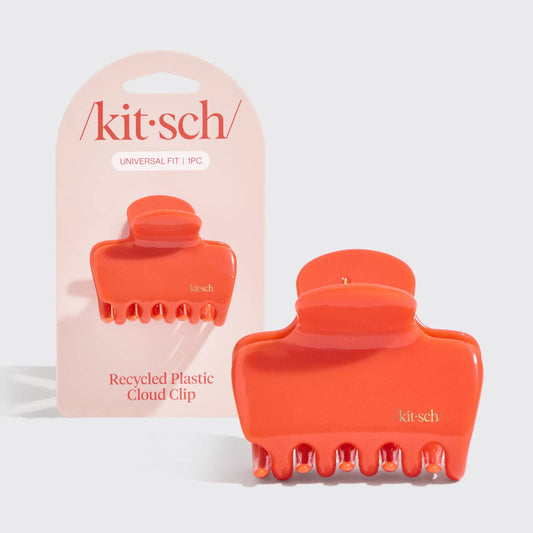 KITSCH - Recycled Plastic Medium Cloud Clip - Cherry