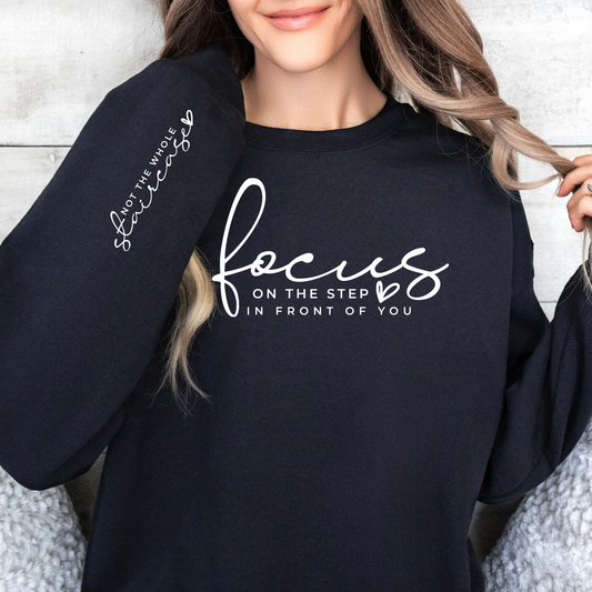 Gisely's Kreations - Focus on the Step Sweatshirt