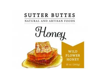 Sutter Buttes - Pure Wild Flower Honey