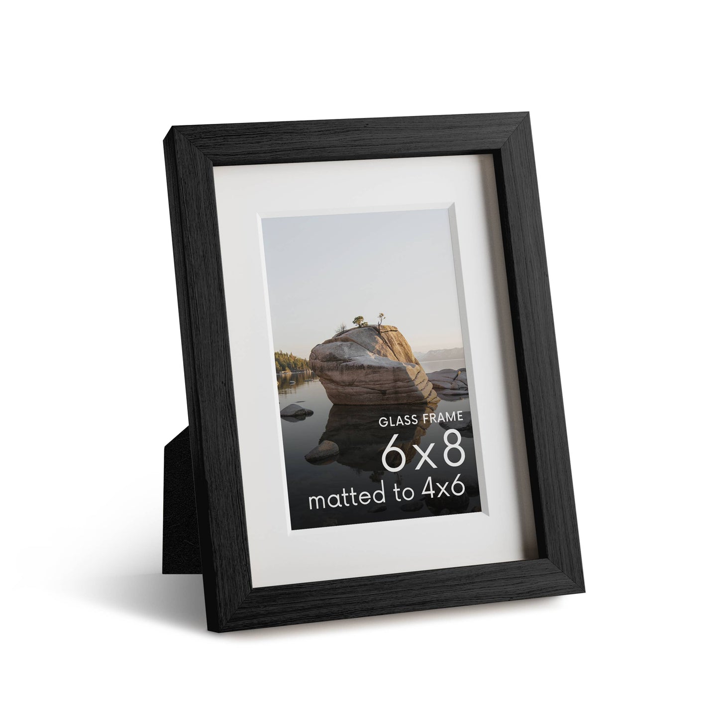 Haus and Hues - Black Oak Frame with Glass